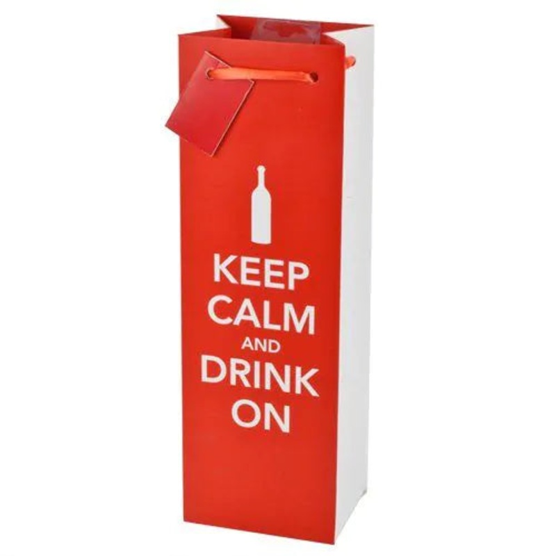 CAKEWALK KEEP CALM & DRINK ON GIFT BAG @ Signal Hill [1047890] ml