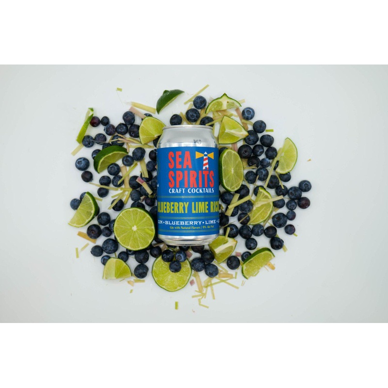 Cocktail Sea Spirits 4pk BlueBerry Lime Rickey