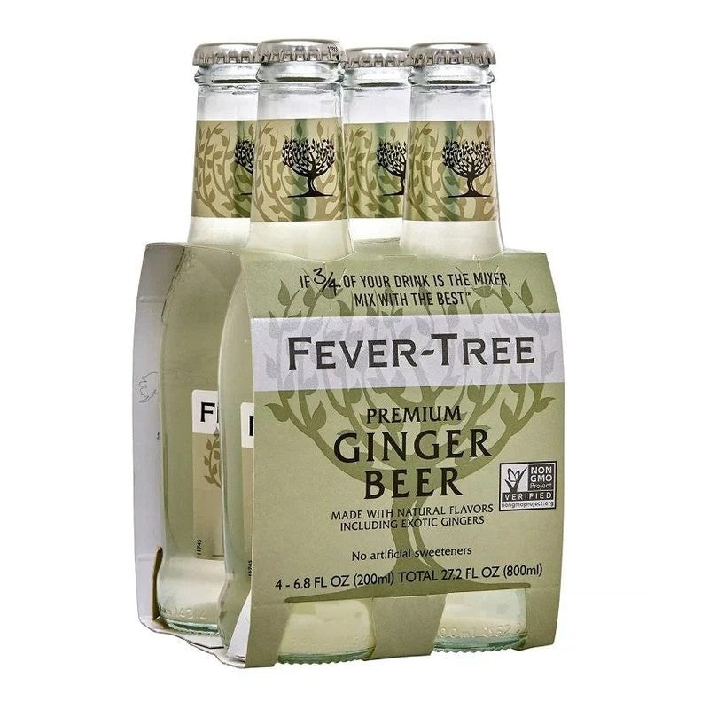 Fever-Tree Premium Ginger Beer 4-Pack 200ML BTL