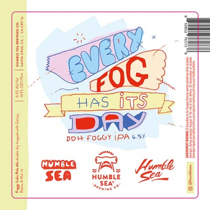 Humble Sea Every Fog Has Its Day IPA 16OZ SINGLE CAN
