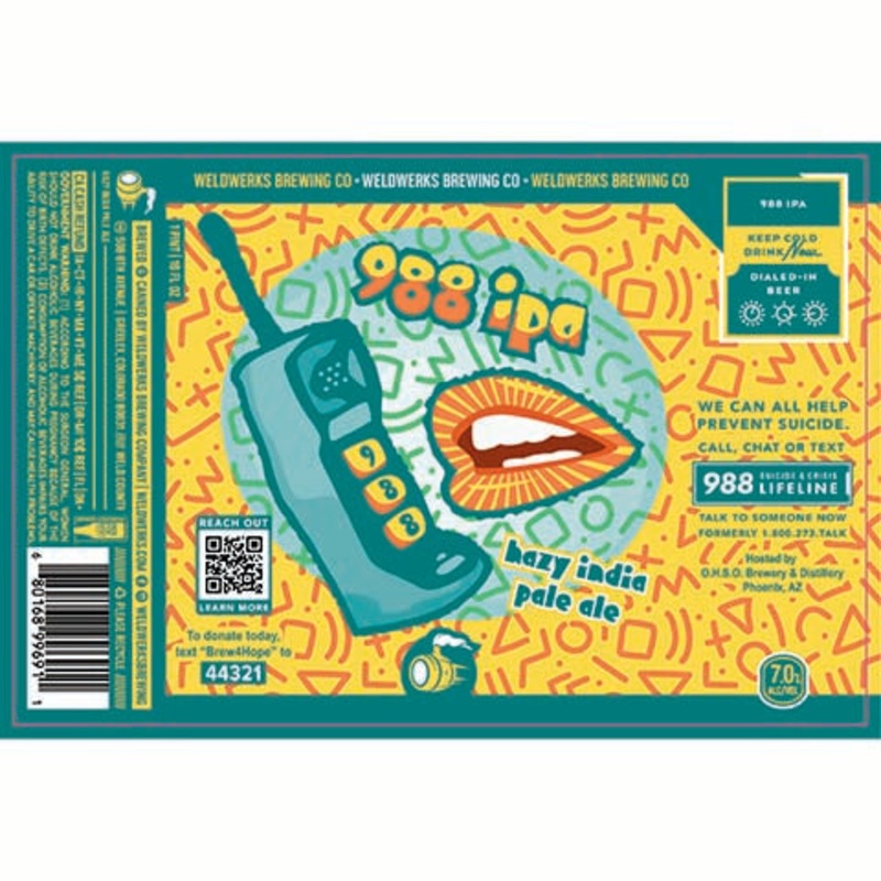 Weldwerks 988 IPA 16OZ SINGLE CAN