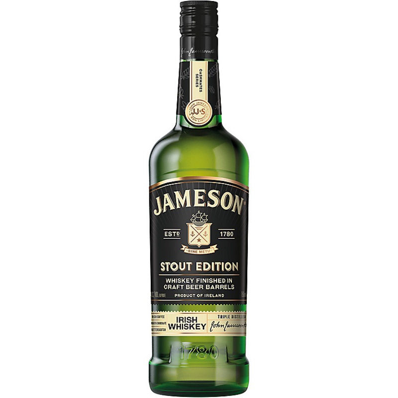 JAMESON BLENDED IRISH WHISKEY CASKMATES STOUT EDITION 80 750ML 750ML