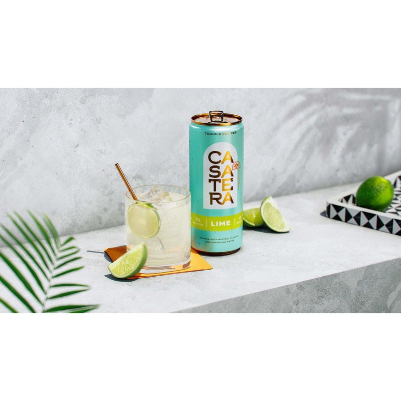 Seltzer Casatera 4pk Lime