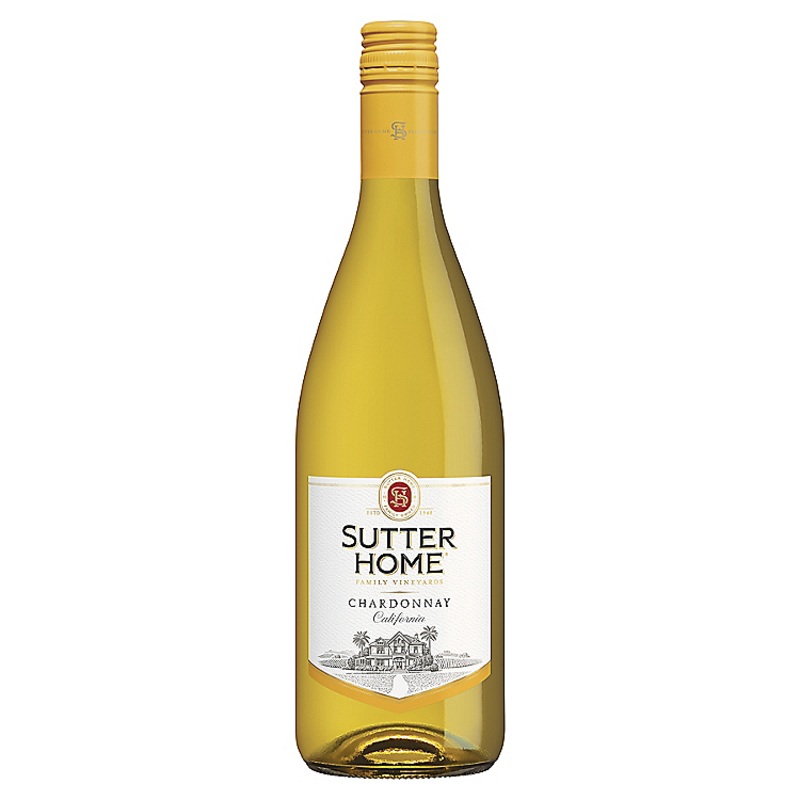SUTTER HOME CHARDONNAY CALIFORNIA 750ML 750ML