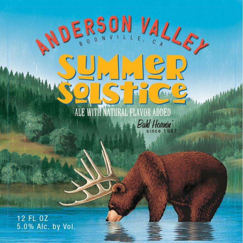 ANDERSON VALLEY SUMMER SOLSTICE CANS 4/6PK 12 oz (24)