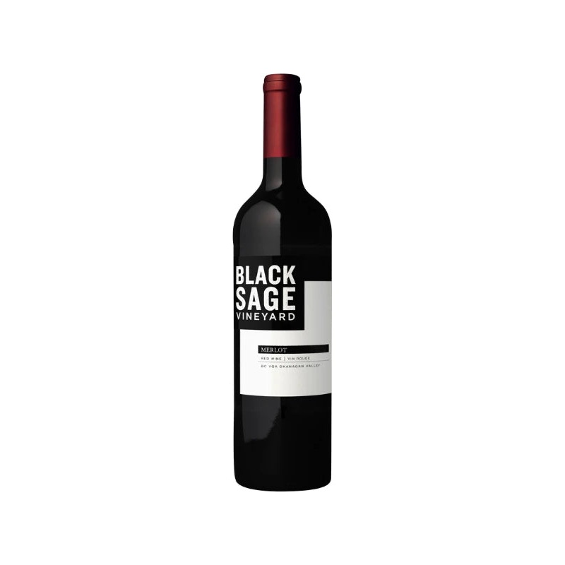 BLACK SAGE VINEYARD MERLOT VQA 750ML @ MacTaggart Ridge [1013682] 750 ml