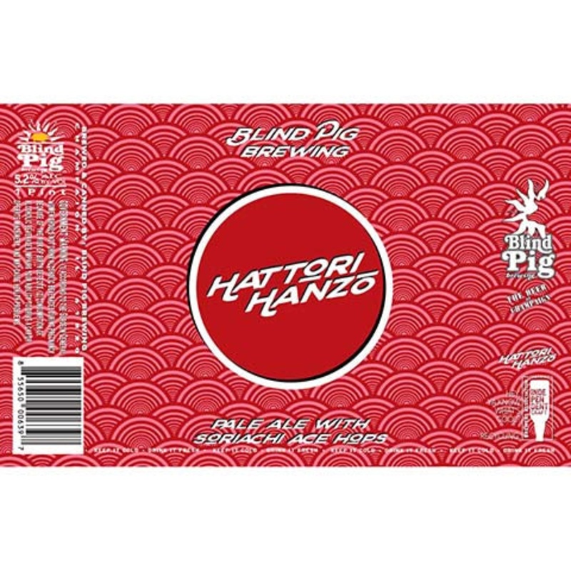 Blind Pig Hattori Hanzo Pale Ale 16OZ SINGLE CAN