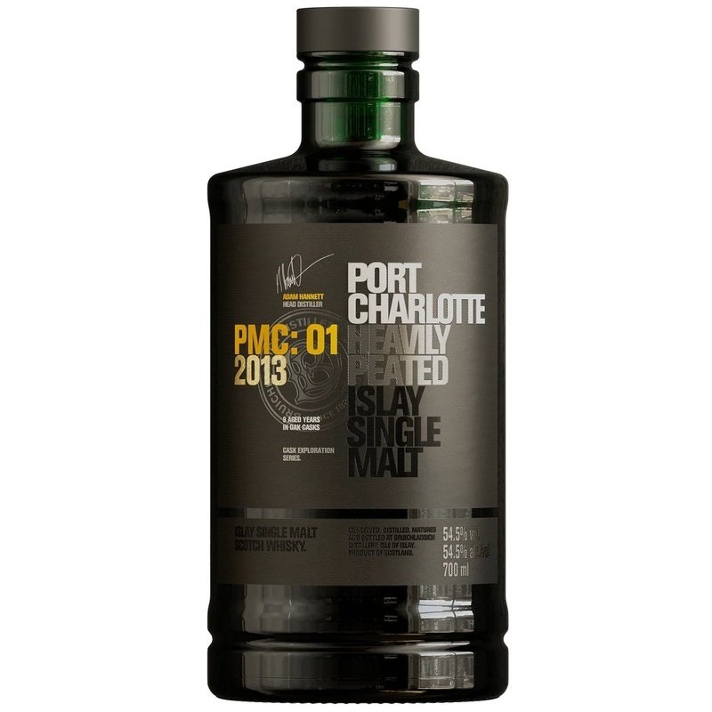Bruichladdich Port Charlotte PMC:01 Heavily Peated Islay Single Malt Scotch Whisky (2013) 750ML BTL