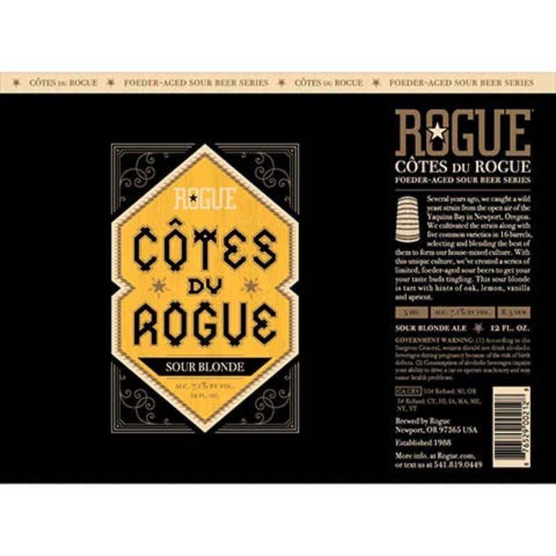 Rogue Cotes Du Rogue Sour Blonde 12OZ SINGLE BTL