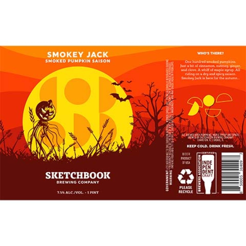Smokey Jack Smoked Pumpkin Saison 16OZ SINGLE CAN