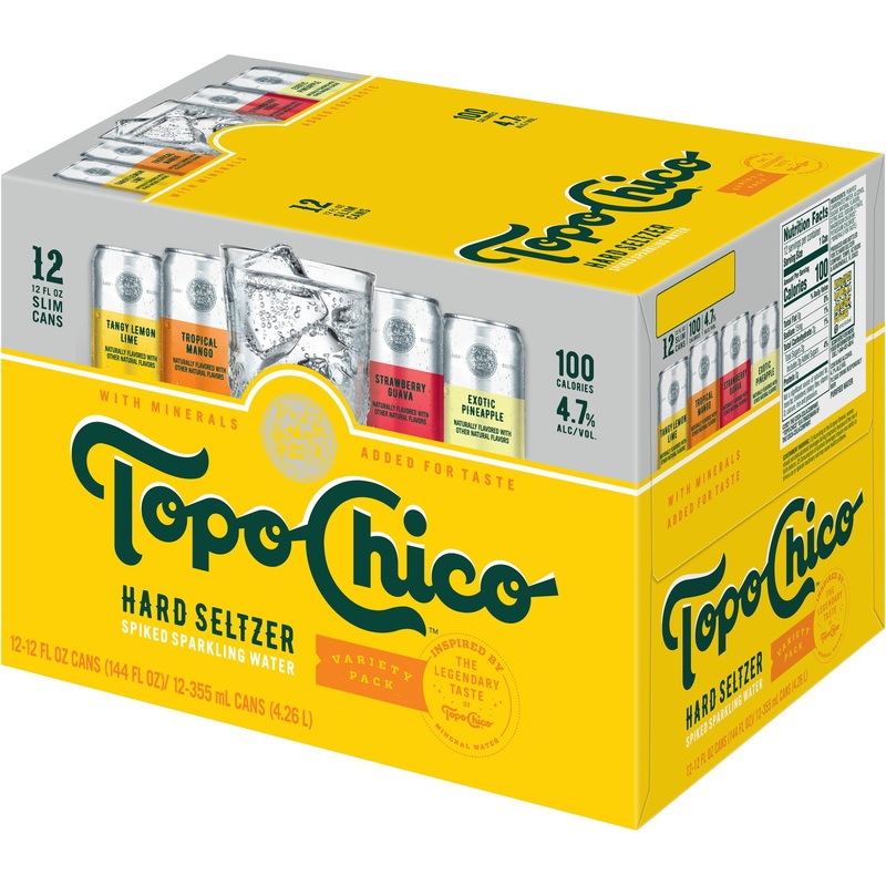 Topo Chico Seltzer Variety 12pk Can