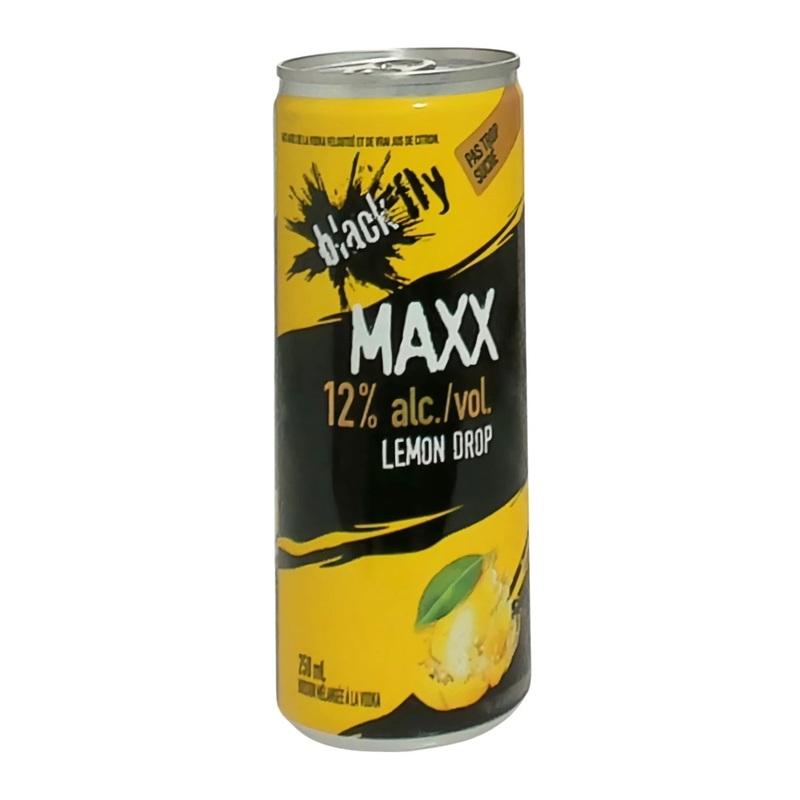 BLACK FLY MAXX LEMON DROP 250ML CAN @ St. Albert [1056365] 250 ml