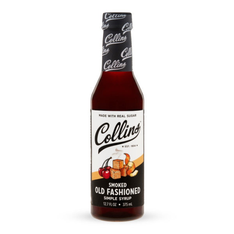 COLLINS SMOKED OLD FASHION SYRUP 12.7OZ @ Sage Hill [1057618] 376 ml