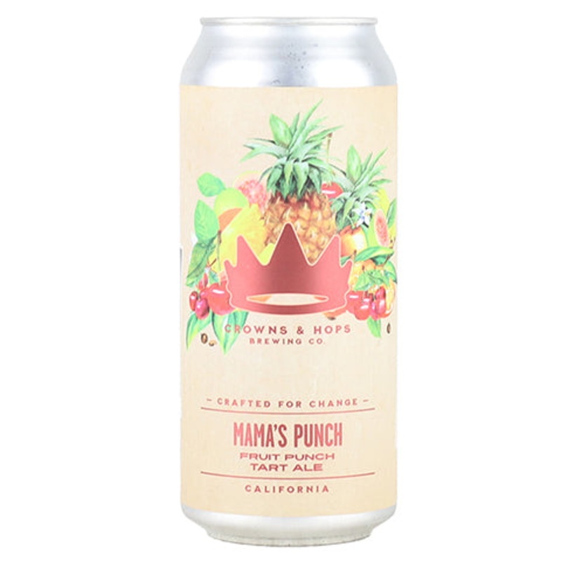 Crowns & Hops Mama's Punch Fruit Punch Gose 16OZ SINGLE CAN