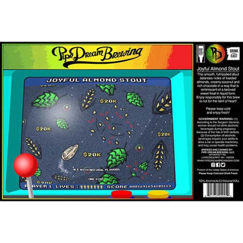 Pipe Dream Joyful Almond Stout 16OZ SINGLE CAN