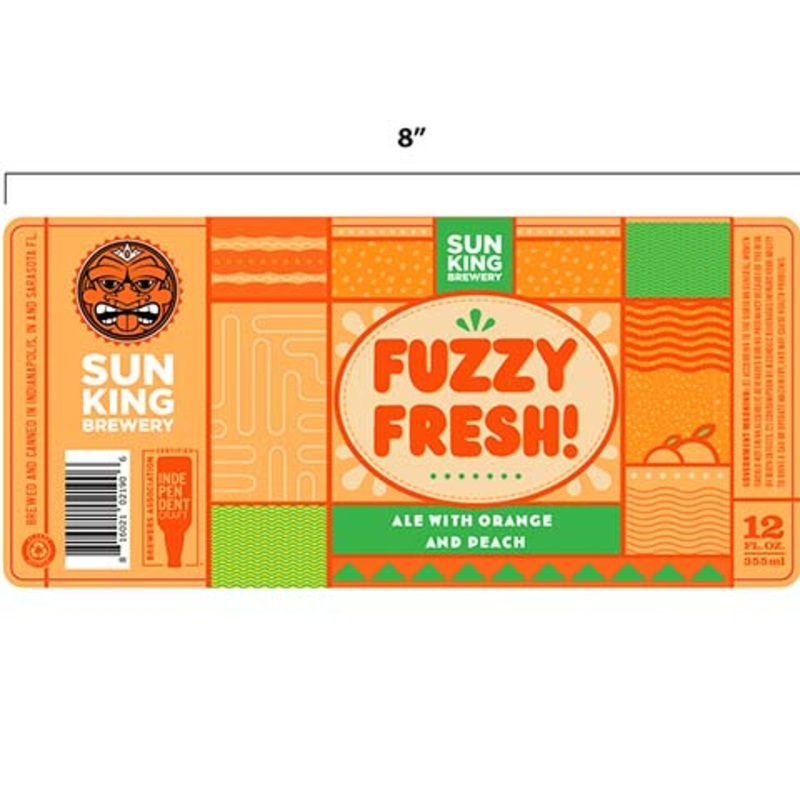 Sun King Fuzzy Fresh Ale 12OZ SINGLE CAN