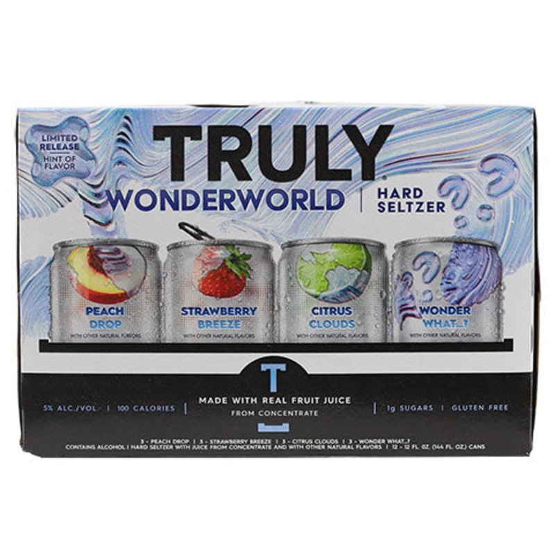 Truly Wonderworld Hard Seltzer Mixed 12-Pack 12PK 12OZ CAN