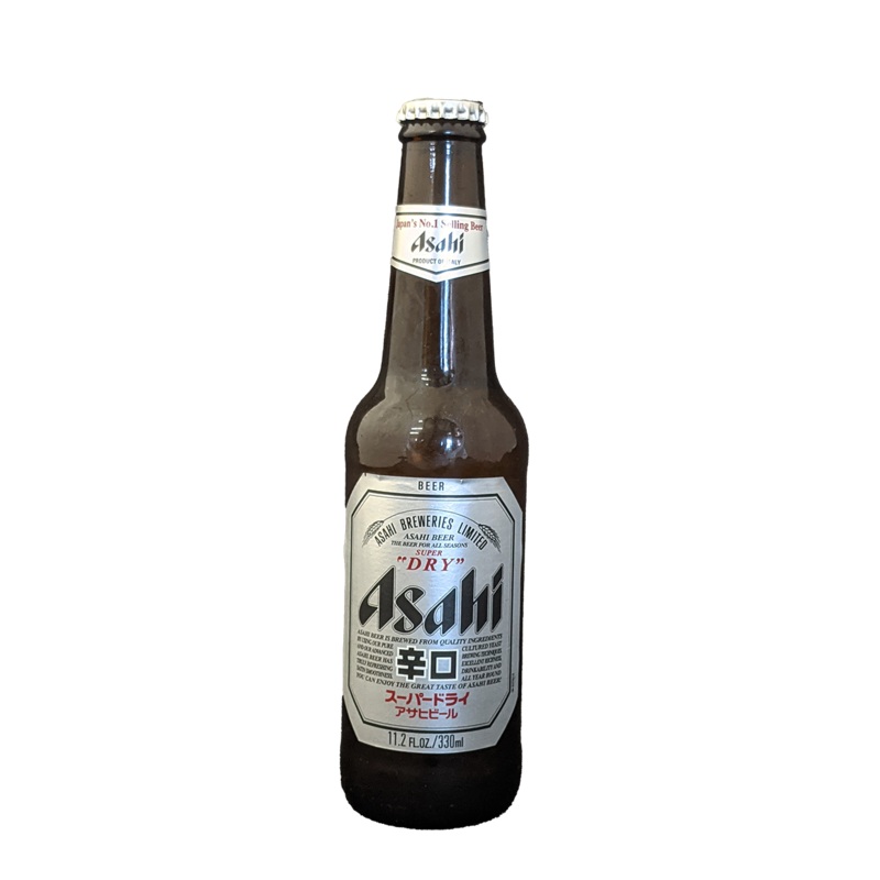 Asahi Lager 6 Pack Bottles