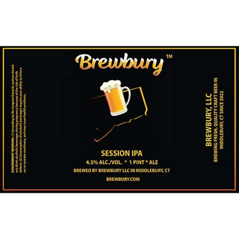 Brewbury Session IPA 16OZ SINGLE CAN