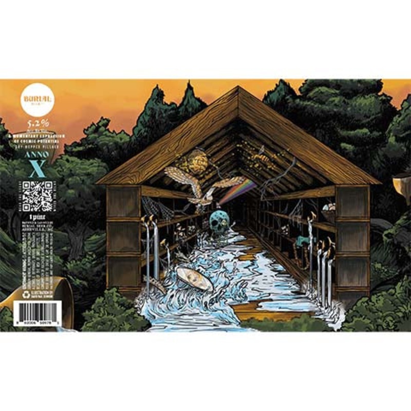 Burial A Momentary Expression of Cosmic Potential Pilsner 16OZ SINGLE CAN