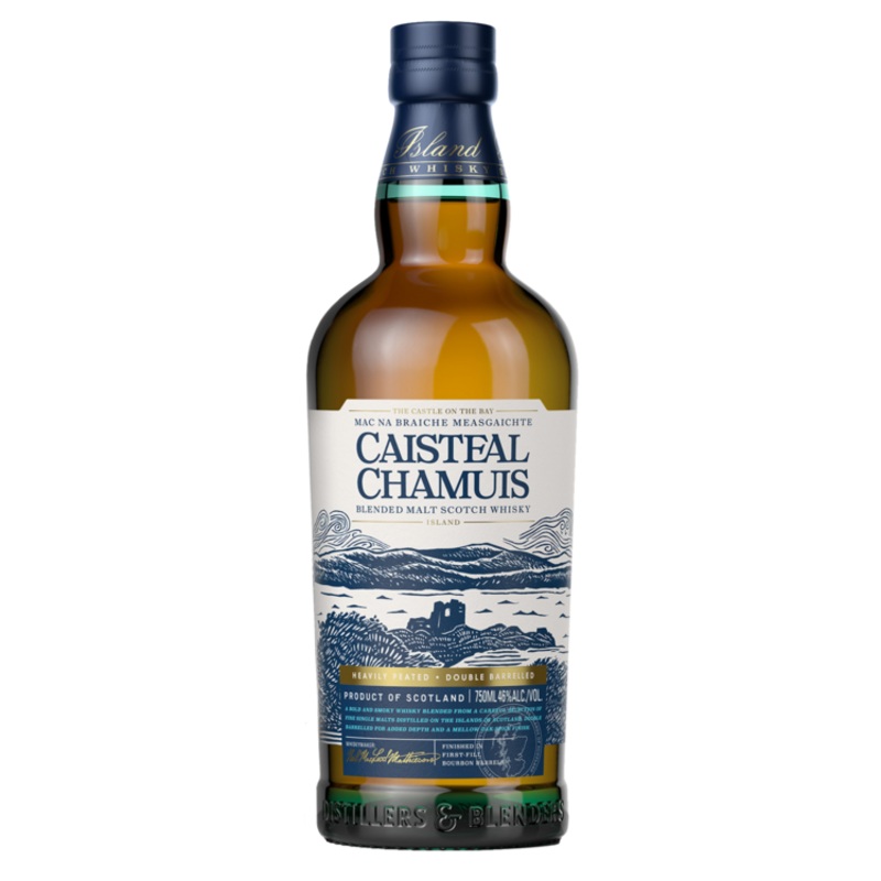CAISTEAL CHAMUIS BLENDED MALT SCOTCH WHISKY FINISHED IN FIRST FILL BOURBON BARRELS 92 750ML 750ML