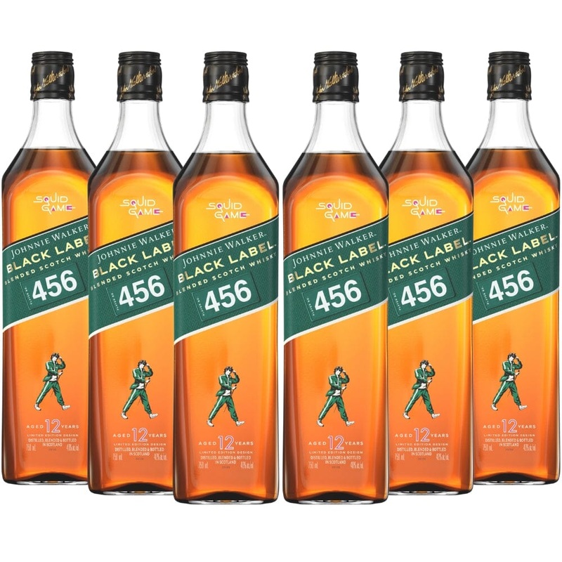 Johnnie Walker Black Label X Squid Games Edition 6pk