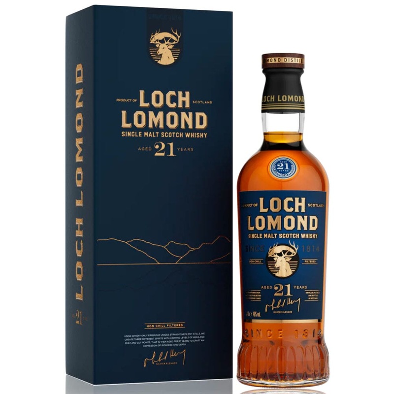 Loch Lomond 21 Year Old Single Malt Scotch Whisky