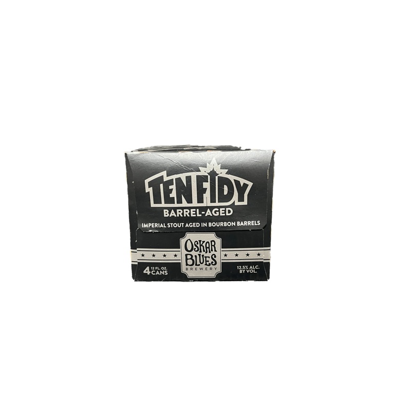 Oskar Blues Ten Fidy Barrel Aged Stout 4 Pack Cans