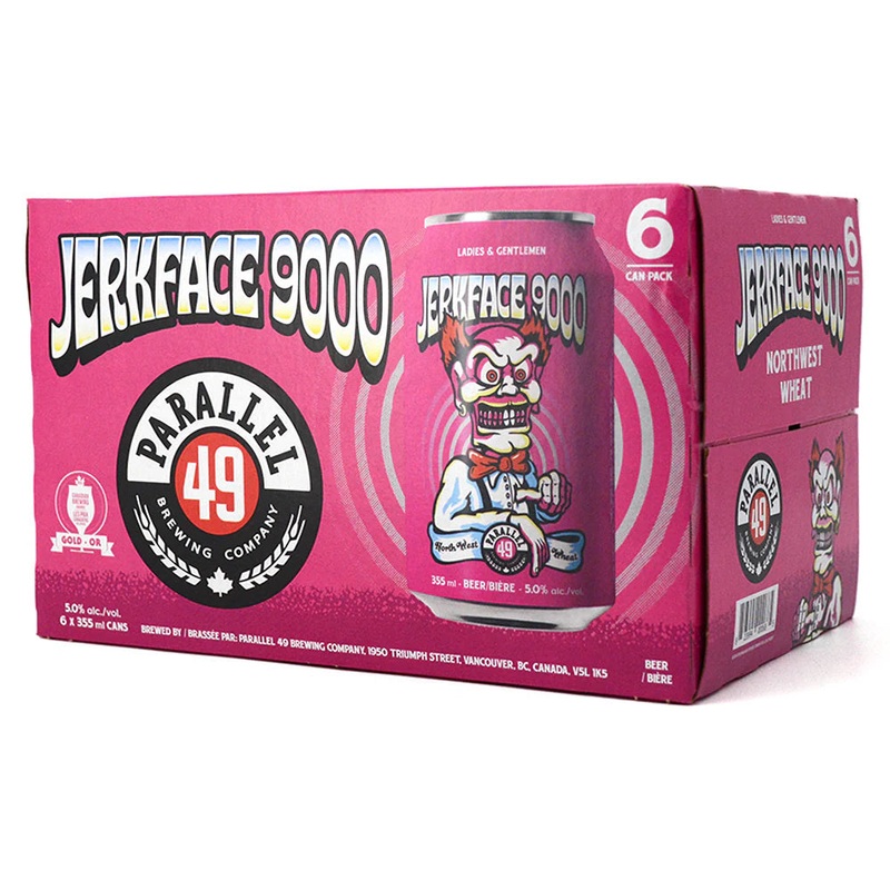 PARALLEL 49 JERKFACE 9000 WHEAT ALE 355ML 6PK CAN @ Red Deer [1005280] 2130 ml