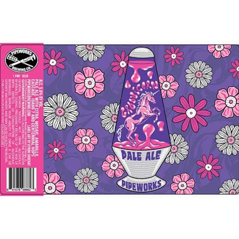 Pipeworks Groovicorn Pale Ale 16OZ SINGLE CAN
