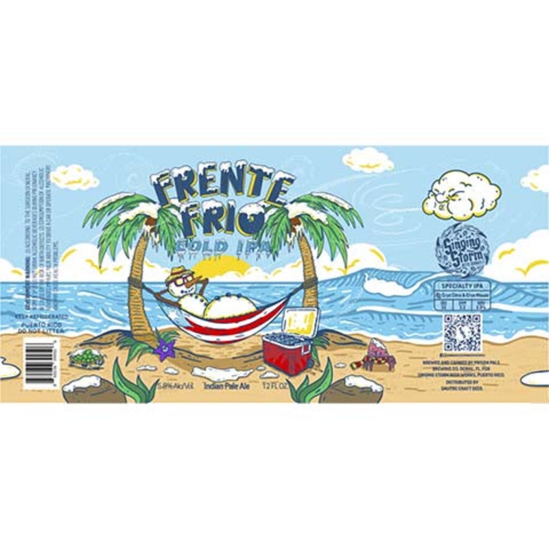 Prison Pals Frente Frio IPA 12OZ SINGLE CAN