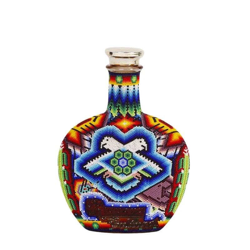 Riqueza Cultural Tequila Aejo Huichol 750ml Colorful