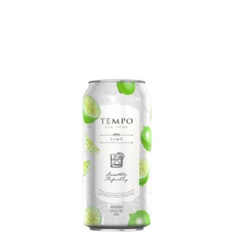 TEMPO GIN SODA LIME 6 CANS