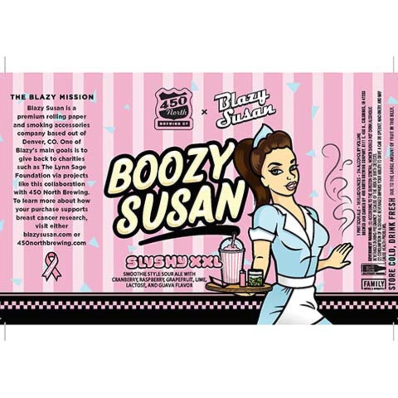 450 North Boozy Susan Slushy XXL Sour Ale 16OZ SINGLE CAN