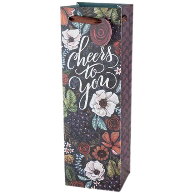 Bouquet Cheers Wine Gift Bag