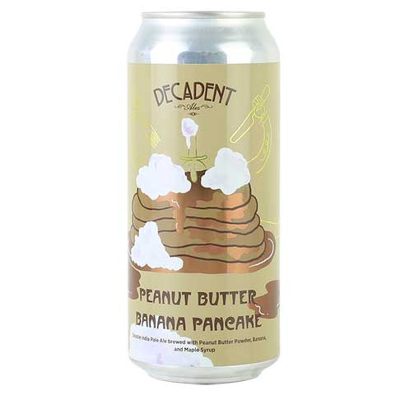 Decadent Peanut Butter Banana Pancake DIPA 16OZ SINGLE CAN