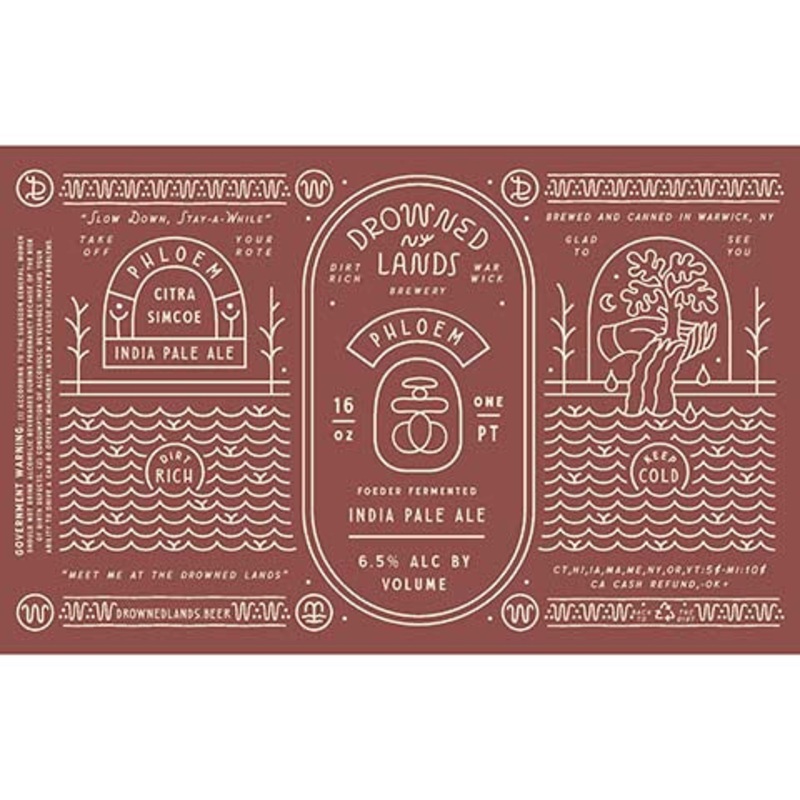 Drowned Lands Phloem IPA 16OZ SINGLE CAN