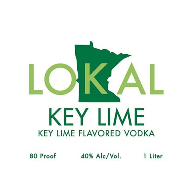 Lokal Key Lime Vodka 1L BTL