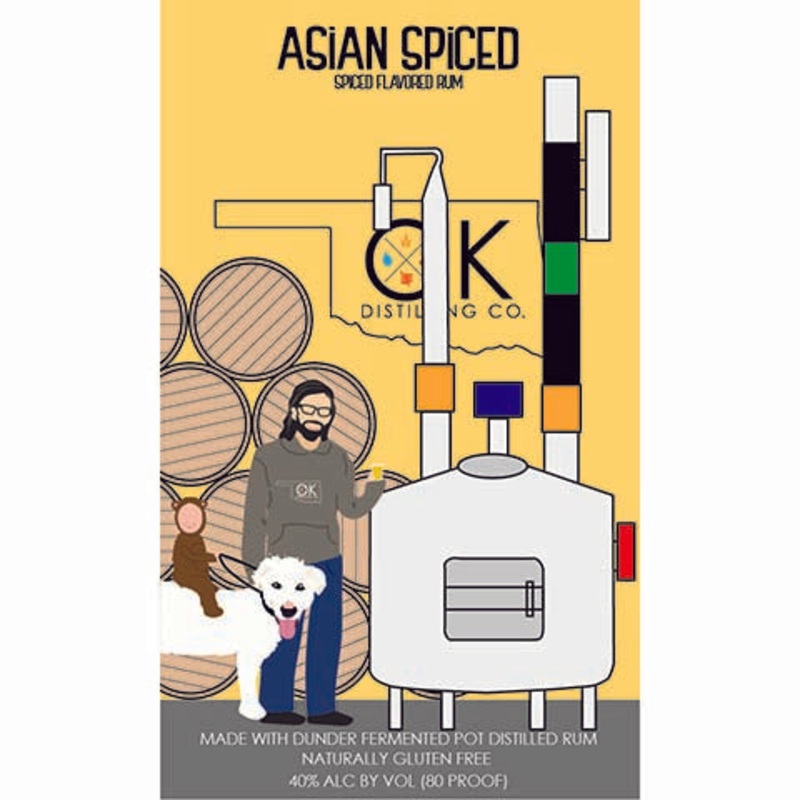 OK Asian Spiced Flavored Rum 750ML BTL