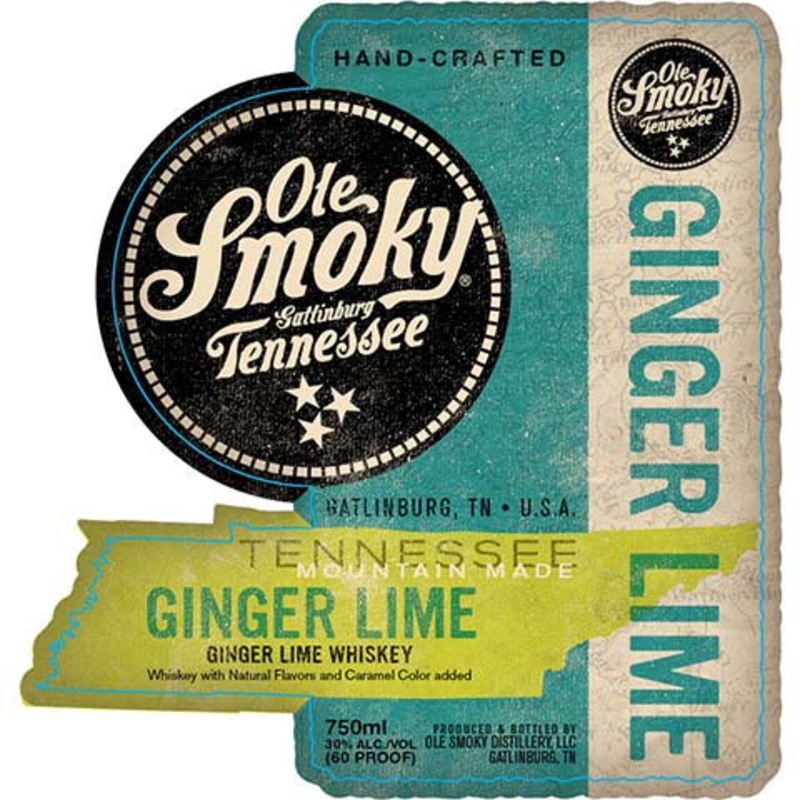 Ole Smoky Ginger Lime Whiskey 750ML BTL