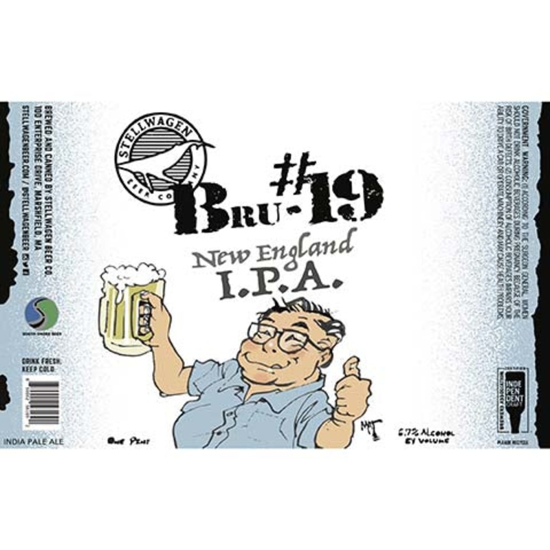 Stellwagen Bru-19 NEIPA 16OZ SINGLE CAN