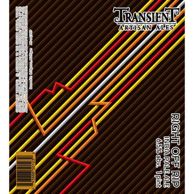 Transient Artisan Ales Right Of Rip IPA 16OZ SINGLE CAN