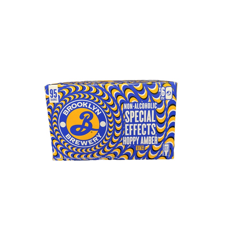 Brooklyn Special Effects Non-Alcoholic Hoppy Amber 6 Pack Cans