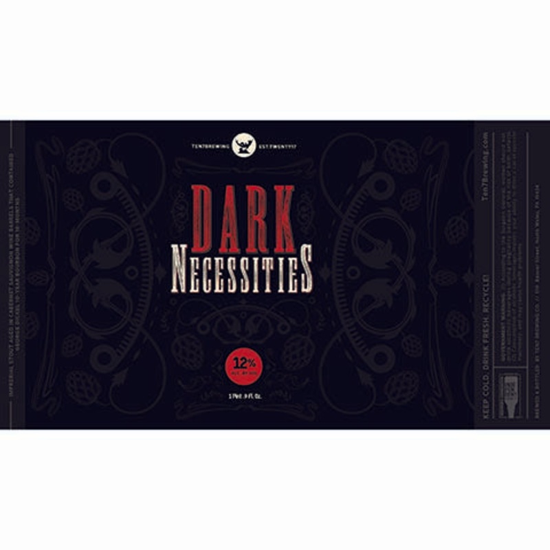 Dark Necessities Imperial Stout Aged in Cabernet Sauvignon Barrels 500ML BTL