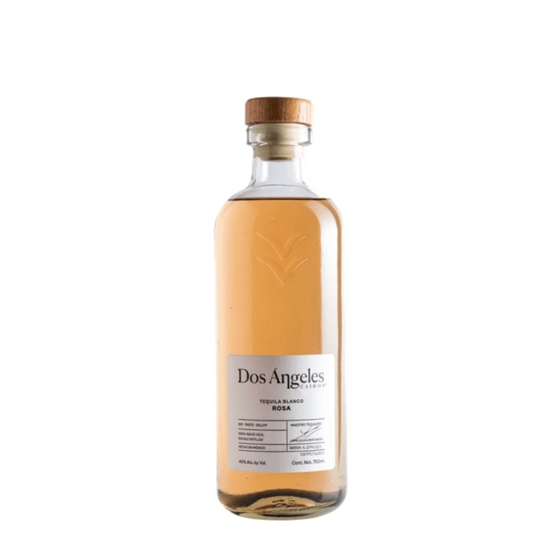 Dos Angeles Tequila Blanco Rosa 750mL