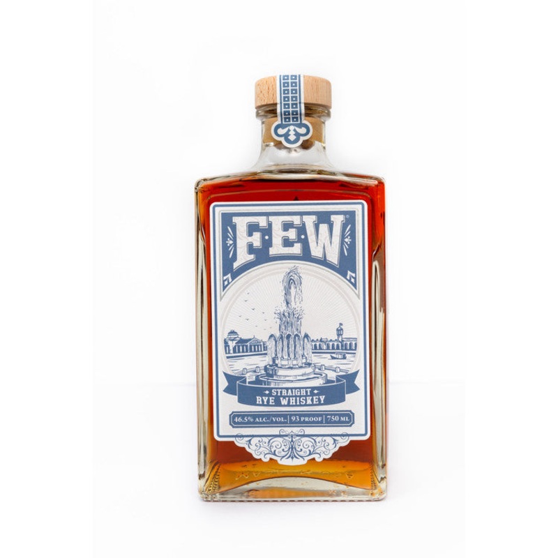FEW STRAIGHT RYE WHISKEY 93 750ML 750ML