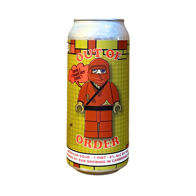 RAR Out of Order Double Strawberry Sorbet