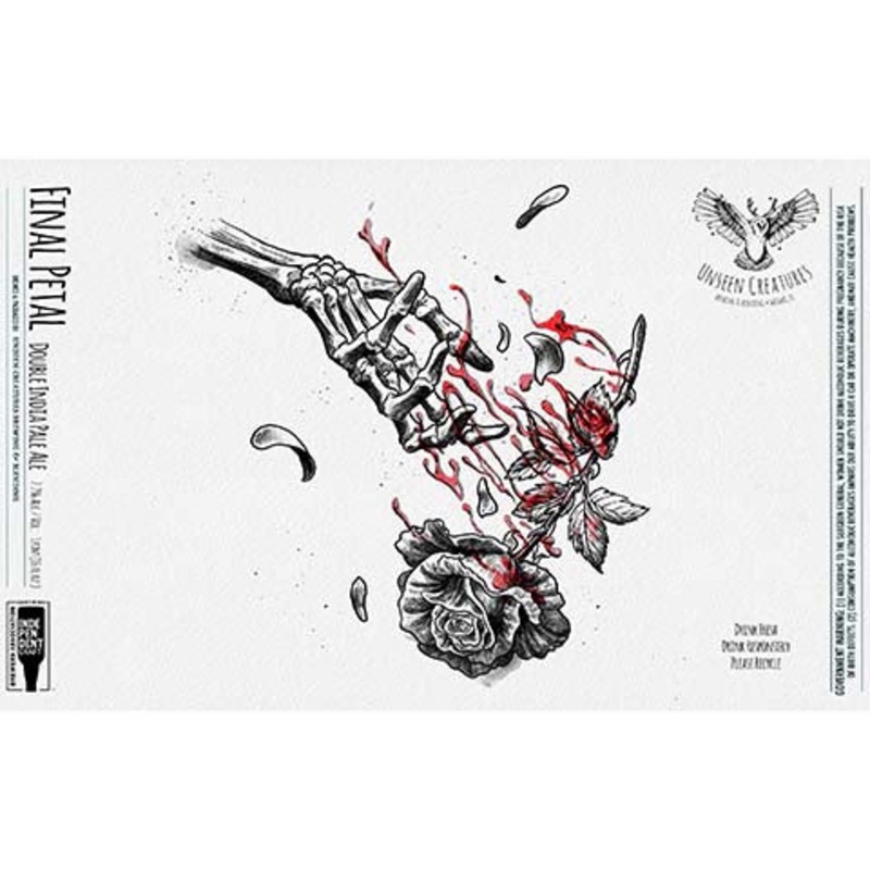Unseen Creatures Final Petal DIPA 16OZ SINGLE CAN