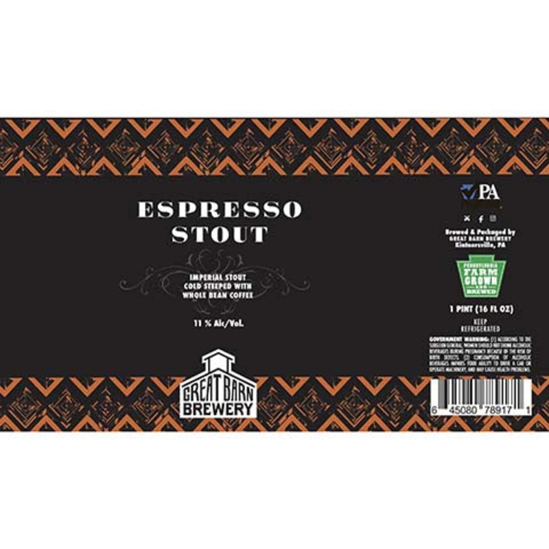 Ever Grain Espresso Stout Imperial Stout 16OZ SINGLE CAN