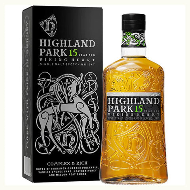 Highland Park 15yr Viking Heart Single Malt Scotch Whisky 750ML BTL